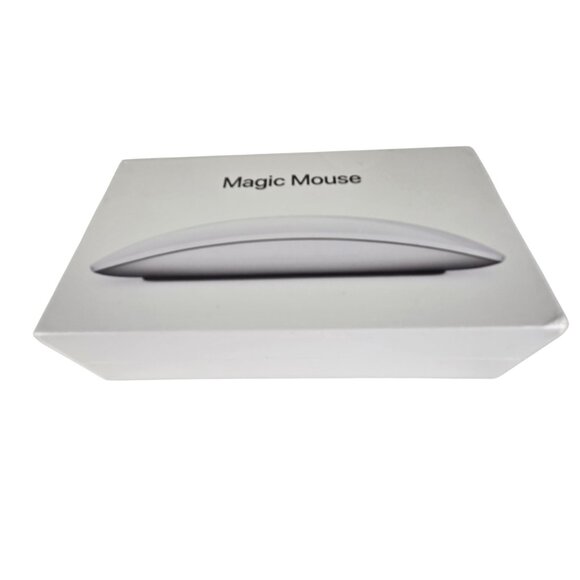 Magic Mouse by Apple, White Wireless Bluetooth Rechargeable Brand New Sealed Box - Picture 1 of 5